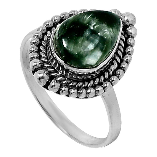 Premium Quality Russian Seraphinite Ring size-9 R-1154 47-ER13956