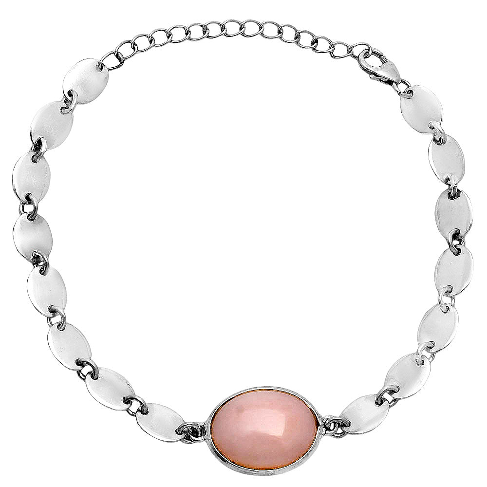 Premium Quality Natural Pink Opal - Australia Bracelet B-1044 48-EB10522