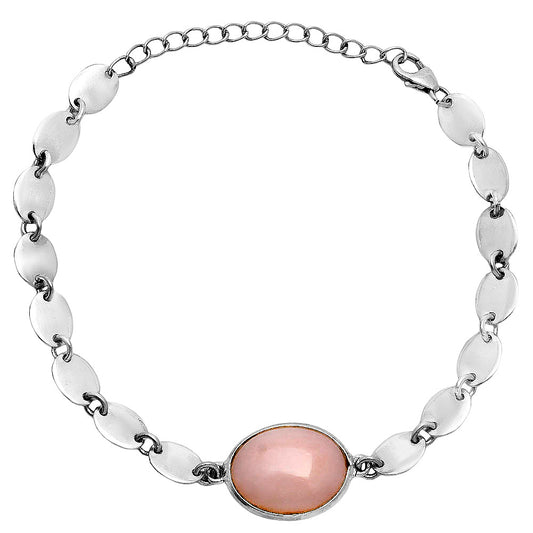 Premium Quality Natural Pink Opal - Australia Bracelet B-1044 48-EB10522