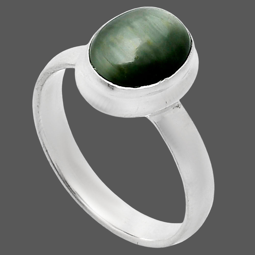 Premium Quality Genuine Cats Eye Ring size-8 R-1007 49-ER14028