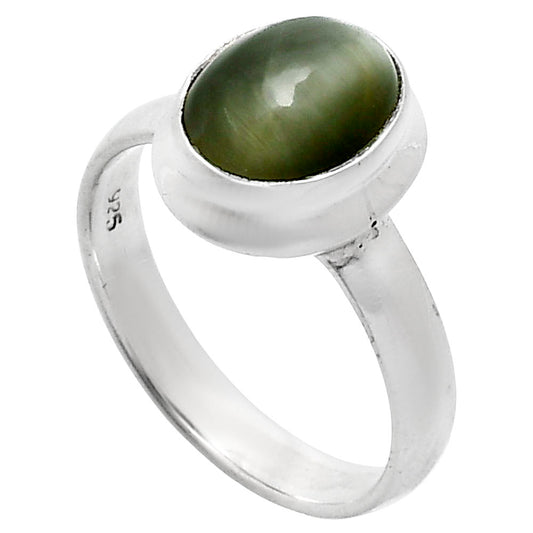 Premium Quality Genuine Cats Eye Ring size-7 R-1007 49-ER14038