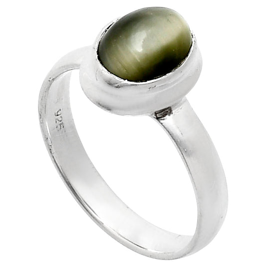 Premium Quality Genuine Cats Eye Ring size-8 R-1007 49-ER14042
