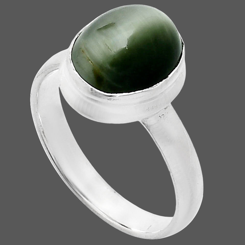 Premium Quality Genuine Cats Eye Ring size-8 R-1007 49-ER14057