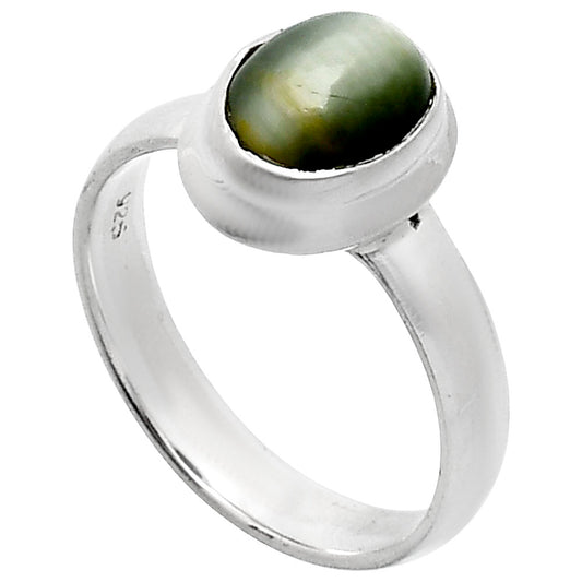Premium Quality Genuine Cats Eye Ring size-7 R-1007 49-ER14084