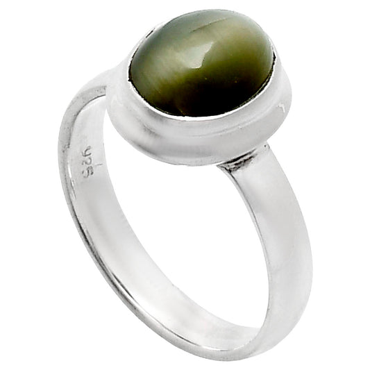 Premium Quality Genuine Cats Eye Ring size-7 R-1007 49-ER14091