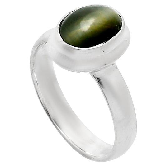 Premium Quality Genuine Cats Eye Ring size-6 R-1007 49-ER14094