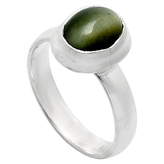 Premium Quality Genuine Cats Eye Ring size-6 R-1007 49-ER14095