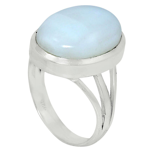 Premium Quality Natural White Opal Ring size-7 R-1006 50-ER14096
