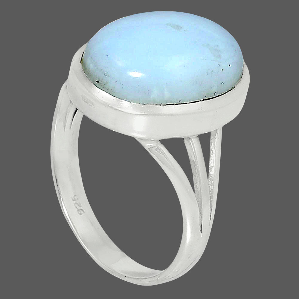 Premium Quality Natural White Opal Ring size-9 R-1006 50-ER14103