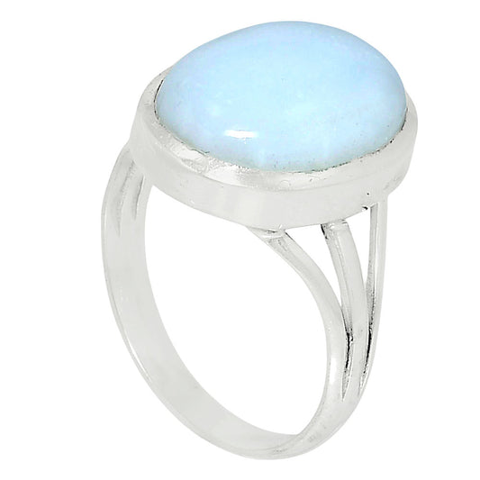Premium Quality Natural White Opal Ring size-9 R-1006 50-ER14104