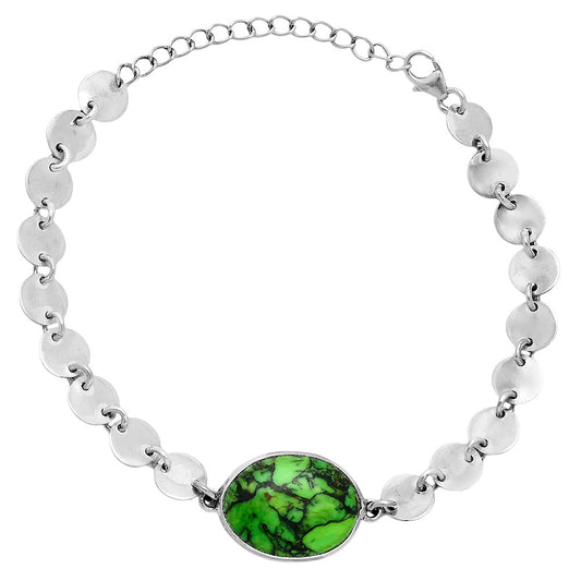 Premium Green Matrix Turquoise Bracelet B-1044 53-EB10558