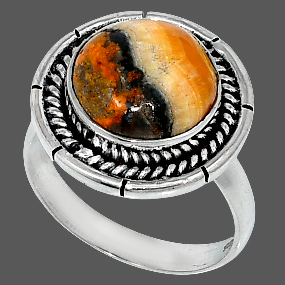 Premium Quality Natural Indonesian Bumble Bee Ring size-7 R-1728 54-ER14449
