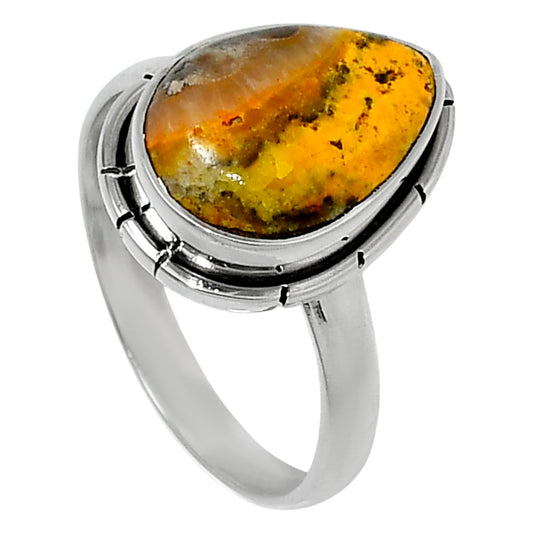 Natural Indonesian Bumble Bee Ring size-9 R-1011 54-ER14899