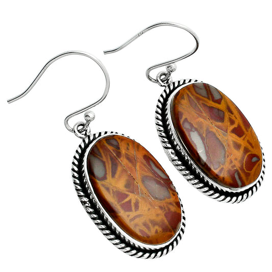Natural Noreena Jasper Earrings E-1055 56-EE10409