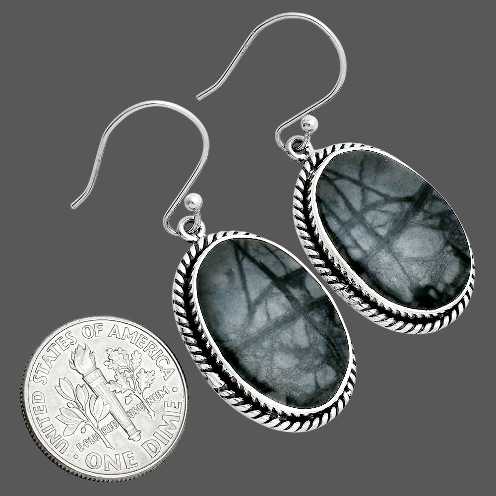 Natural Picasso Jasper Earrings E-1055 56-EE10410