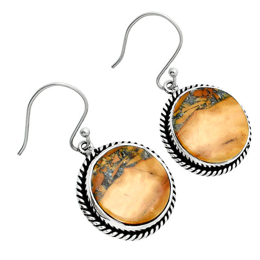 Natural Maligano Jasper - Indonesia Earrings E-1055 56-EE10417