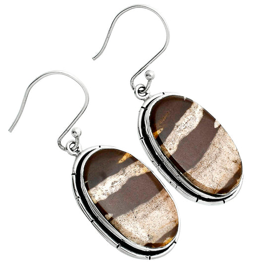 Natural Coconut Jasper Earrings E-1029 56-EE10423