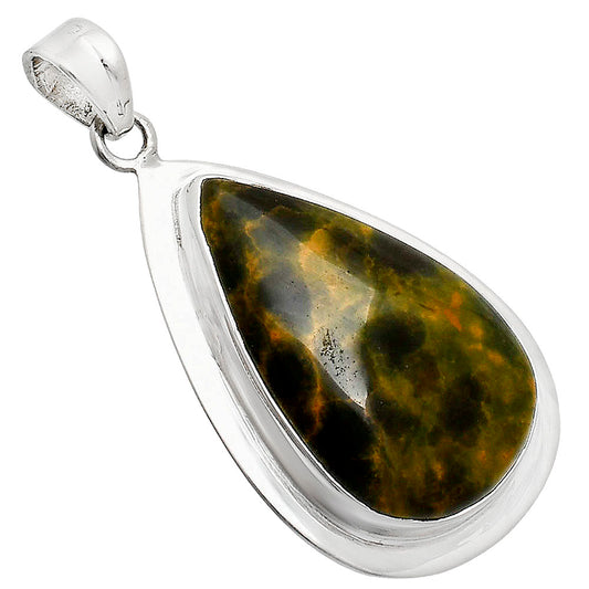 Premium Quality Natural Ocean Jasper Pendant P-1076 56-EP10531