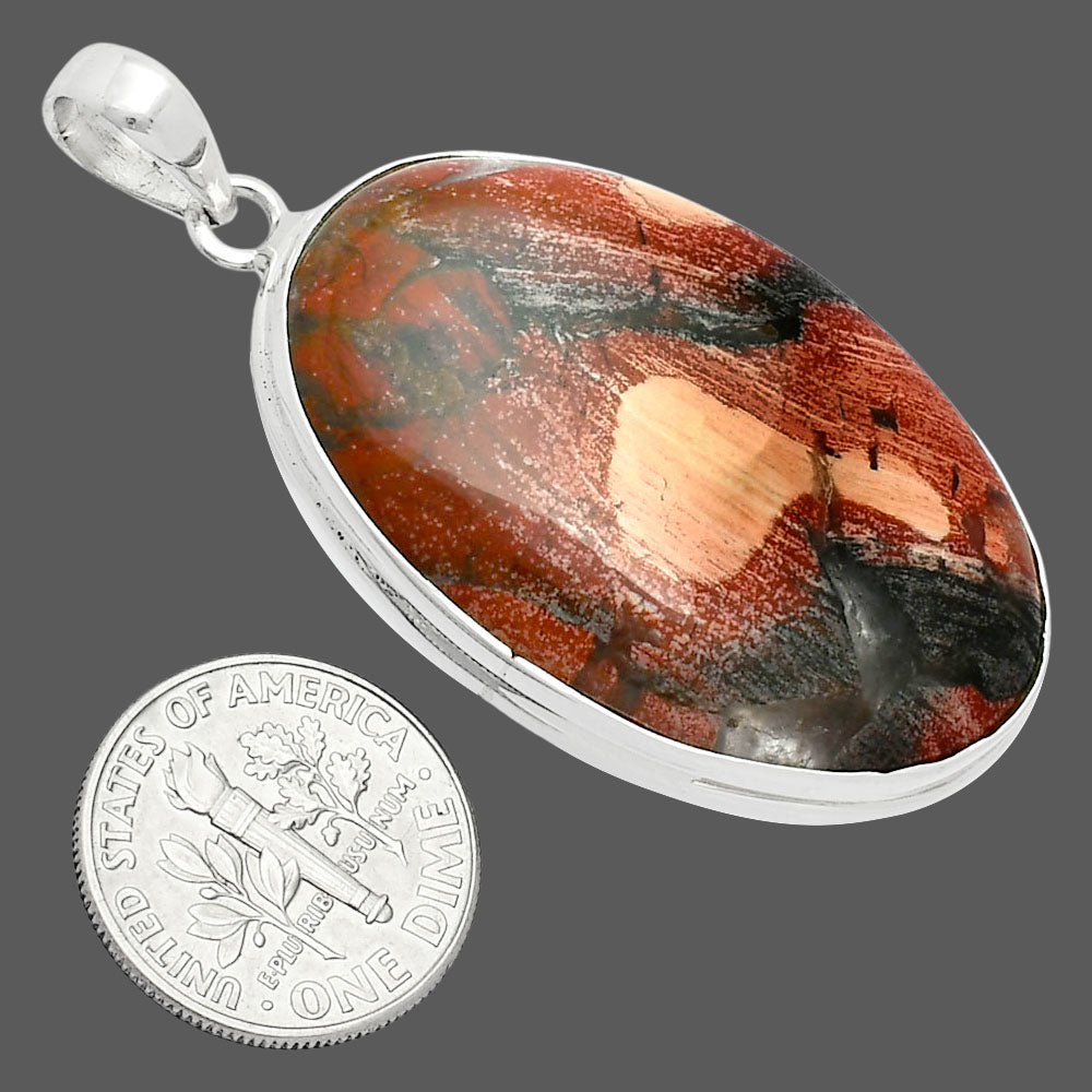 Premium Quality Snake Skin Jasper Pendant P-1124 56-EP10534