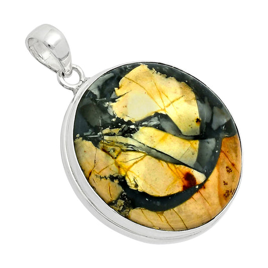 Premium Quality Maligano Jasper - Indonesia Pendant P-1124 56-EP10536