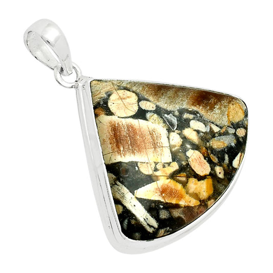 Premium Quality Natural Tabu Jasper Pendant P-1124 56-EP10545