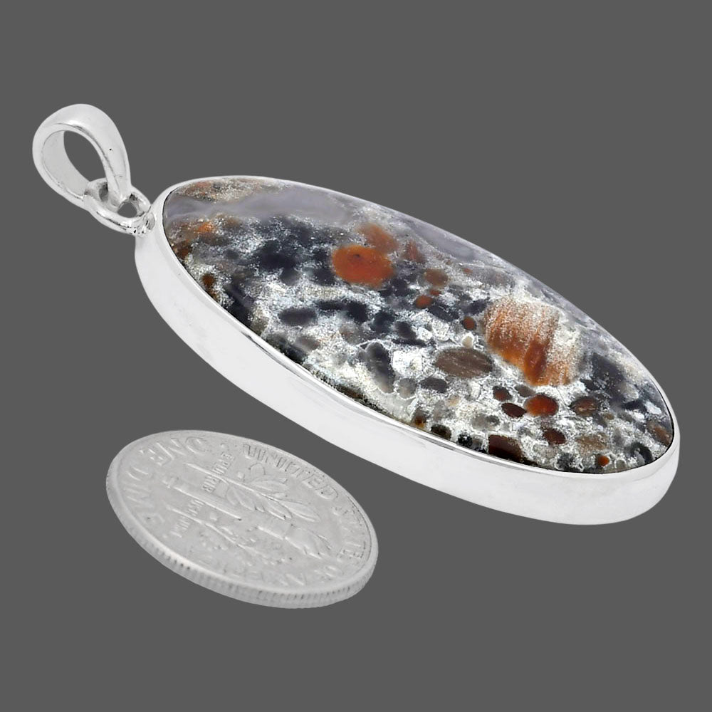 Premium Quality Natural Tabu Jasper Pendant P-1001 56-EP10557
