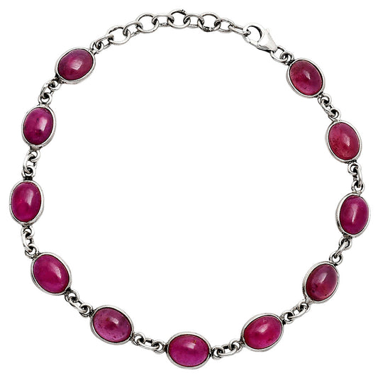 Premium Quality Lab Created Ruby Bracelet B-1001 58-EB10583