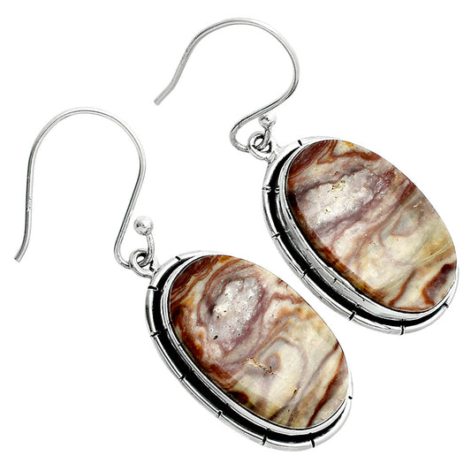 Natural Wave Dolomite Earrings E-1029 58-EE10453