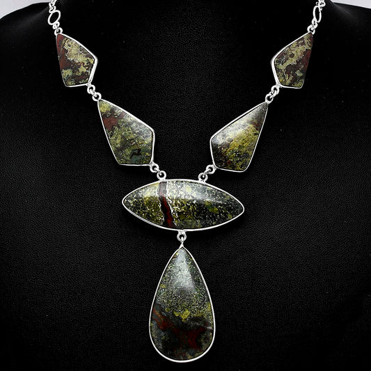 Dragon Blood Stone - South Africa Necklace N-1014 58-EN10198
