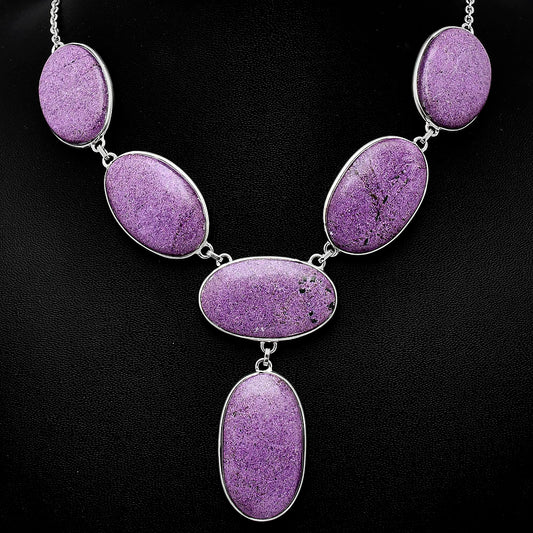 Natural Purpurite - South Africa Necklace N-1013 58-EN10200