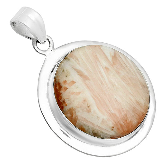 Premium Orange Scolecite - India Pendant P-1076 58-EP10754