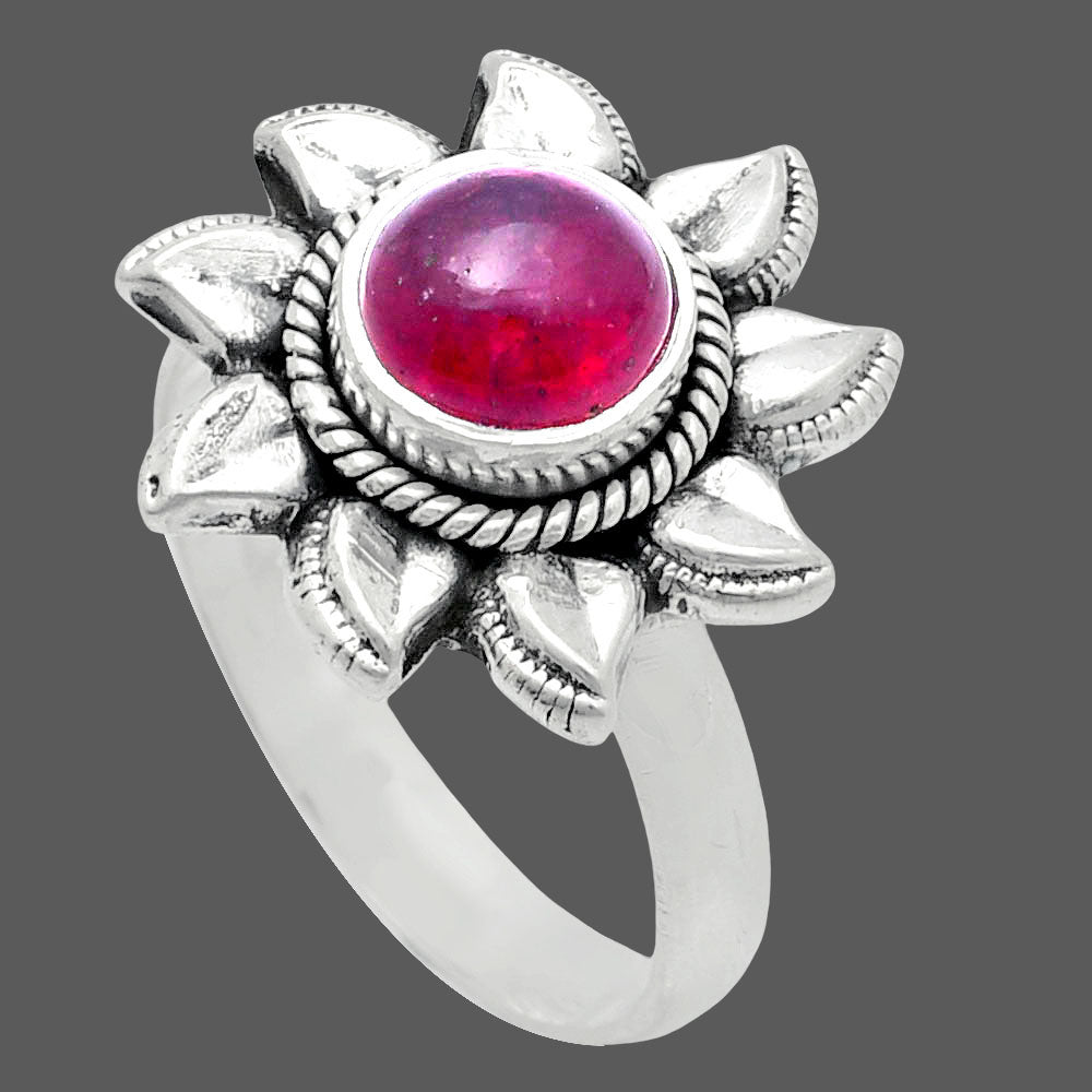 Premium Quality Sun - Lab Created Ruby Ring size-8.5 R-1617 58-ER14636