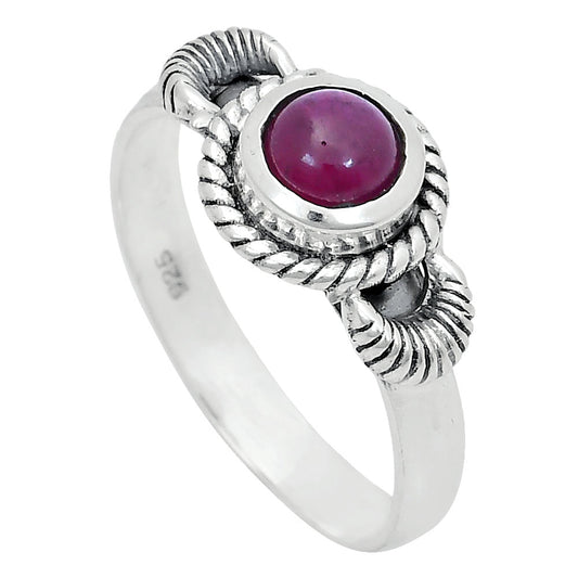 Premium Quality Lab Created Ruby Ring size-8 R-1733 58-ER14640