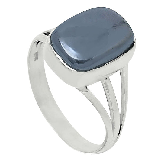 Premium Quality Natural Gunmetal Ring size-9 R-1003 58-ER14690
