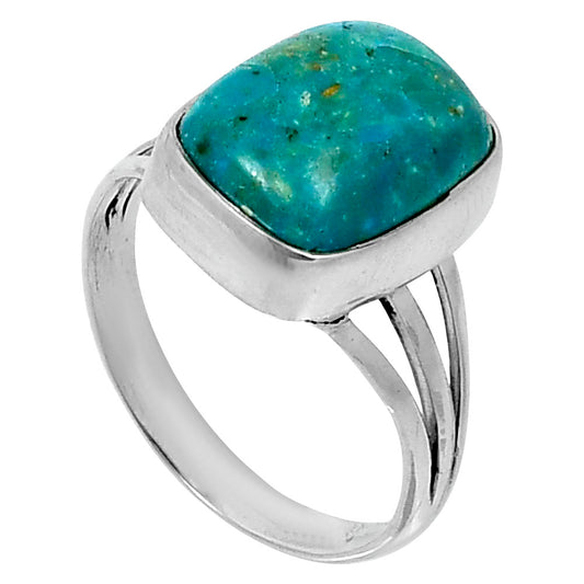 Premium Quality Peruvian Blue Opal Ring size-9 R-1003 58-ER14701