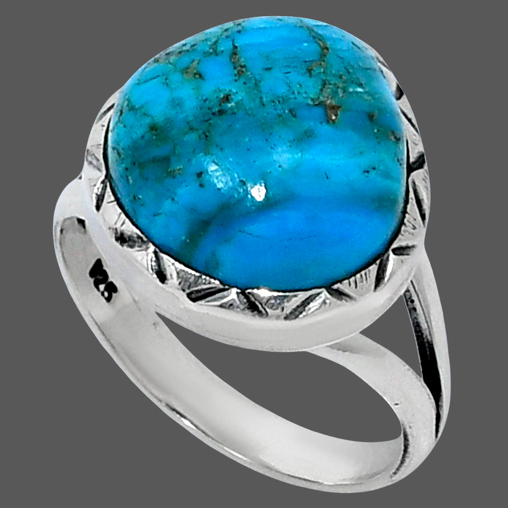 Premium Quality Peruvian Opalina Ring size-7 R-1074 58-ER14713