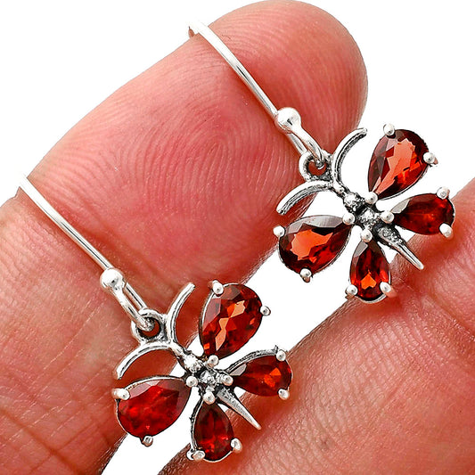Hessonite Garnet Earrings T-1014 AGTE1003_C