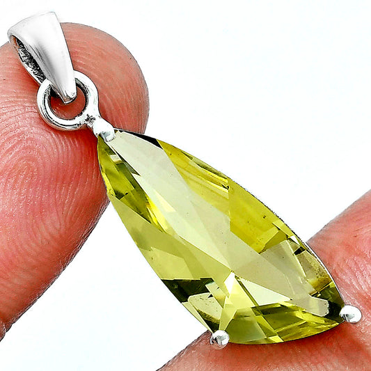Green Gold Pendant T-1017 AGTP1007_C