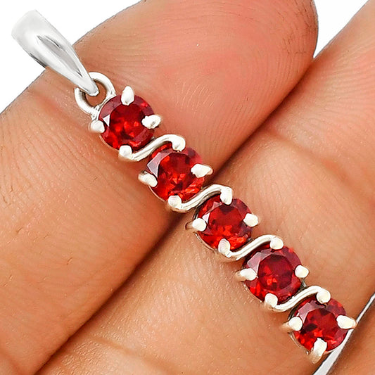 Hessonite Garnet Pendant T-1023 AGTP1013_A