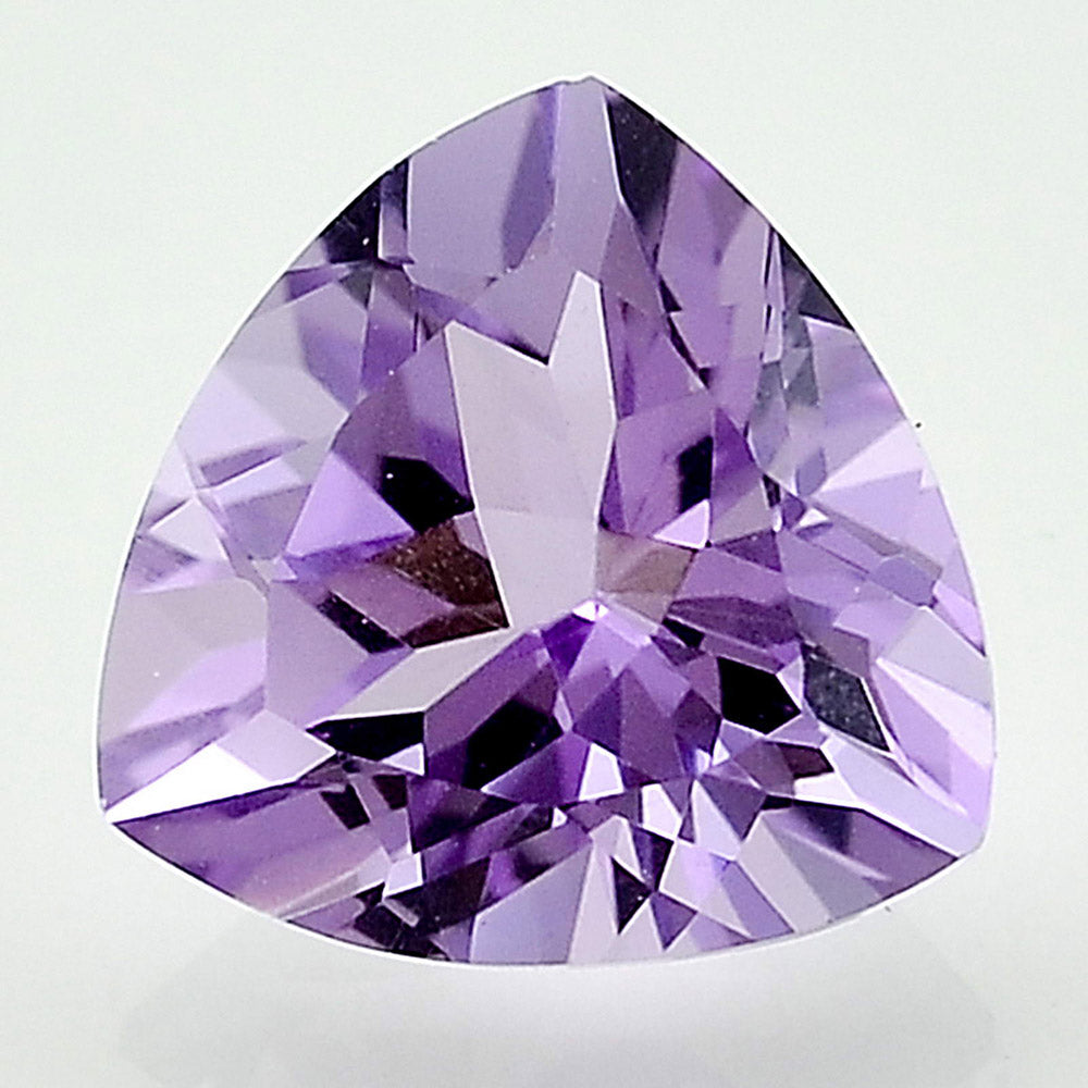 Natural Amethyst Trillion Shape Standard Cut Loose Gemstone AME1010