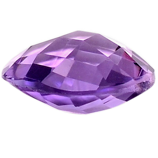 Natural African Amethyst Round Brio Shape Standard Cut Loose Gemstone AME2009