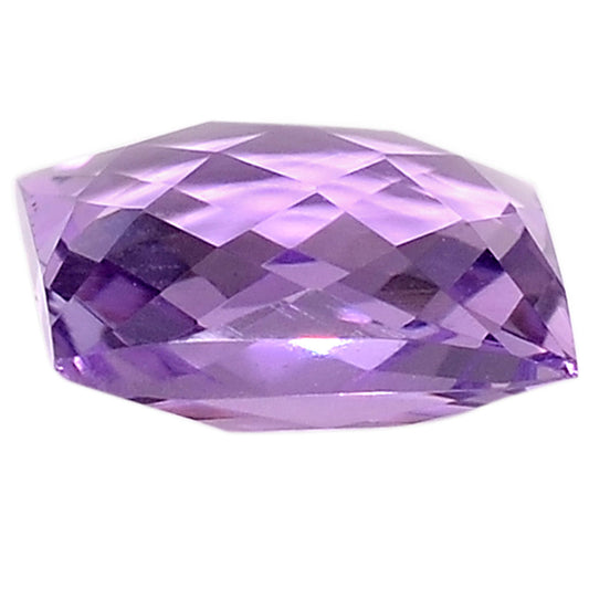 Natural African Amethyst Square Brio Shape Standard Cut Loose Gemstone AME2028