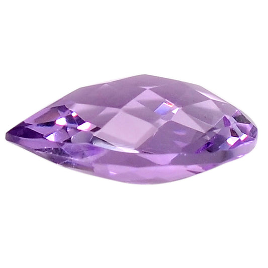 Natural African Amethyst Pears Brio Shape Standard Cut Loose Gemstone AME2030