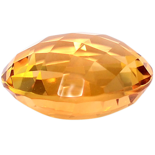 Natural Citrine Round Brio Shape Standard Cut Loose Gemstone CIT2003