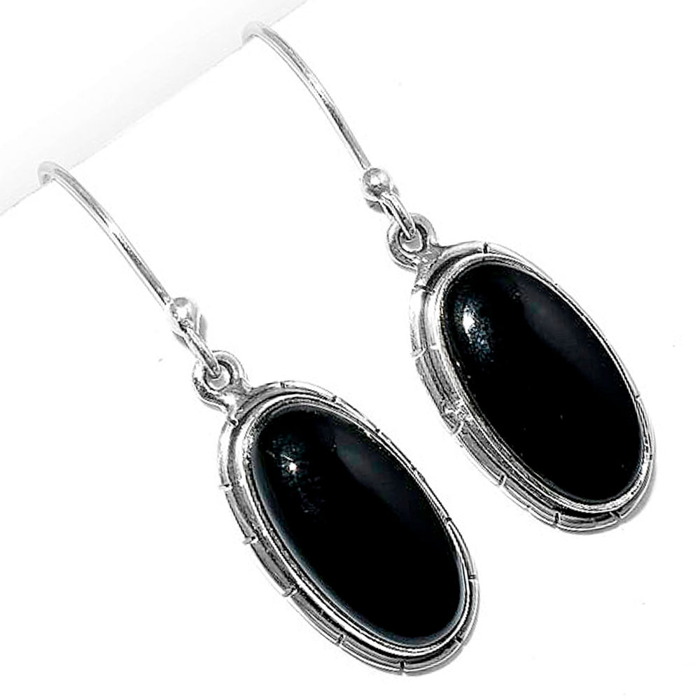 Black Onyx Earrings T-1006 DGTE01033