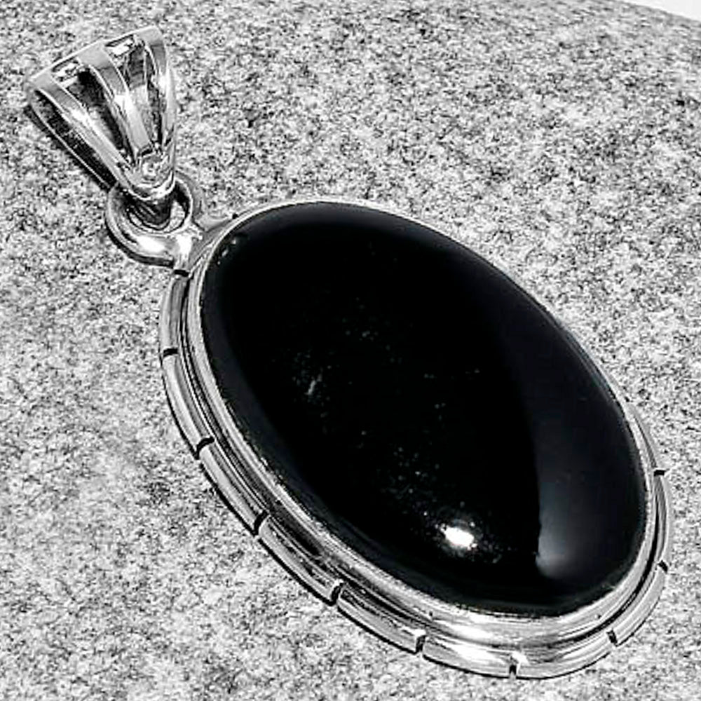 Black Onyx Pendant T-1006 DGTP01033