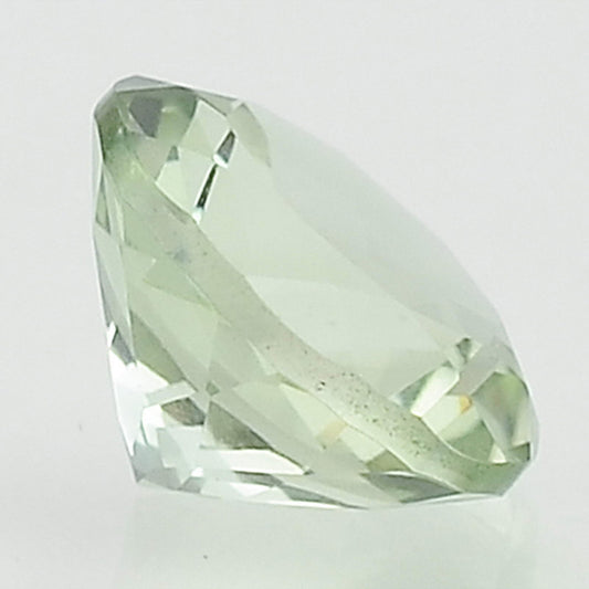 Natural Prasiolite (Green Amethyst) Round Shape Standard Cut Loose Gemstone GAM1001
