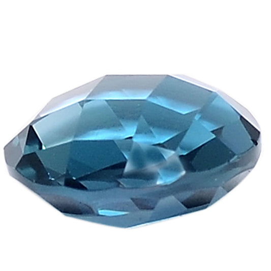 Natural London Blue Topaz Round Brio Shape Standard Cut Loose Gemstone LBT2001