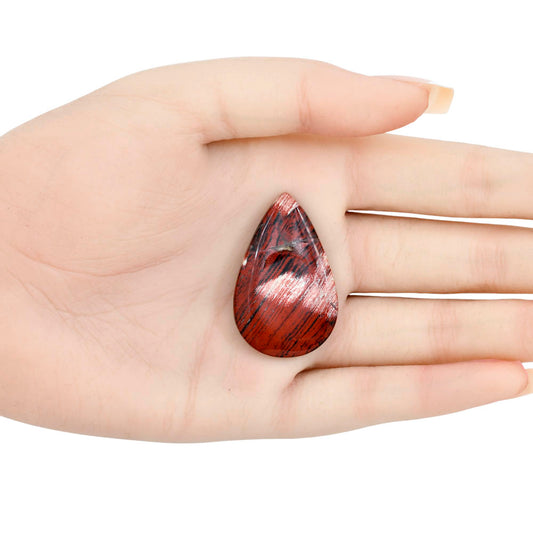 Snake Skin Jasper 38.2x24.3x5.3 mm Pear Gemstone LS01018-11