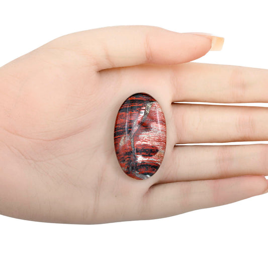 Snake Skin Jasper 39.4x23.8x6.5 mm Oval Gemstone LS01021-11